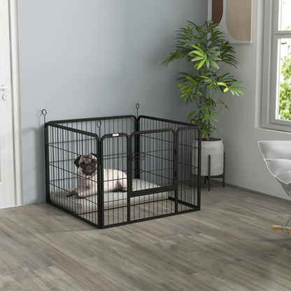 4-Panel Modular Pet Playpen