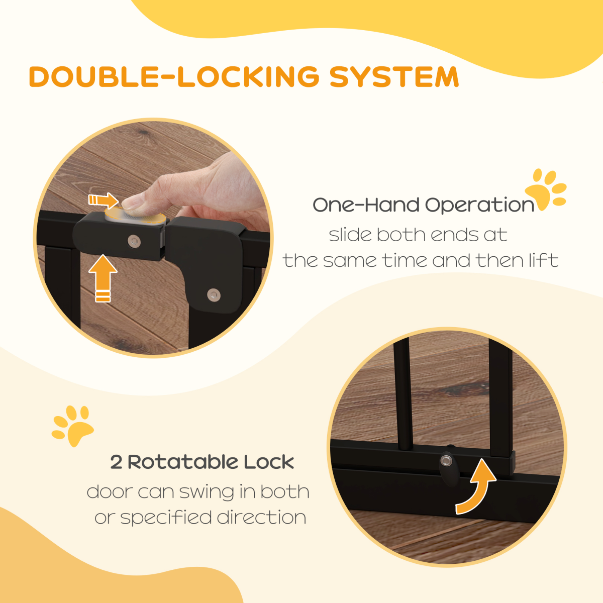 SecureStep Pet & Safety Gate 75-85cm Width